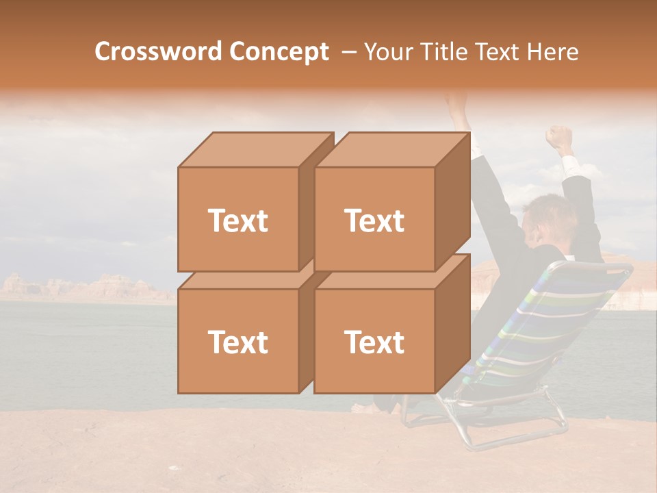 Business Success While Telecommuting PowerPoint Template