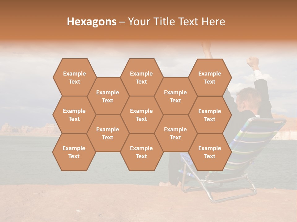 Business Success While Telecommuting PowerPoint Template