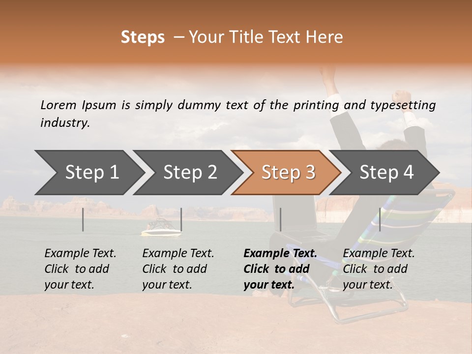 Business Success While Telecommuting PowerPoint Template