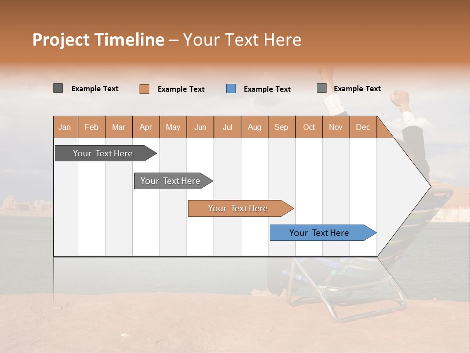 Business Success While Telecommuting PowerPoint Template