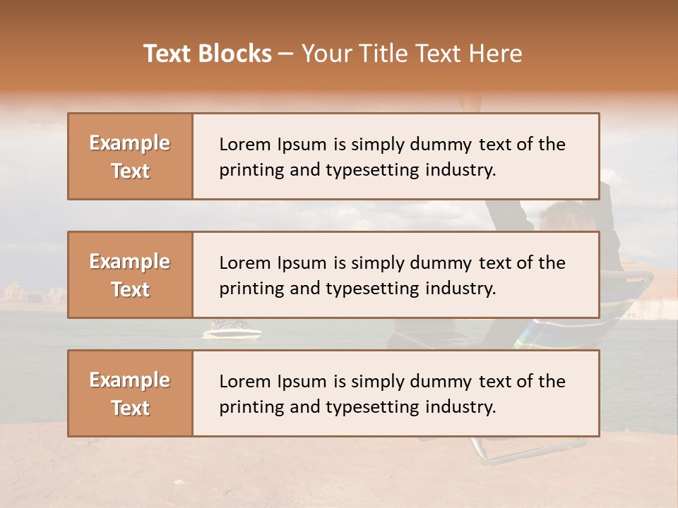 Business Success While Telecommuting PowerPoint Template