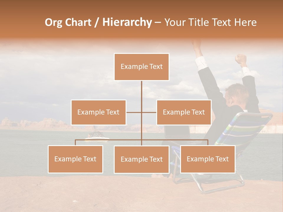 Business Success While Telecommuting PowerPoint Template