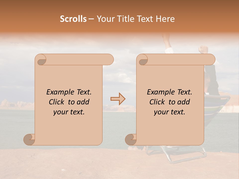 Business Success While Telecommuting PowerPoint Template