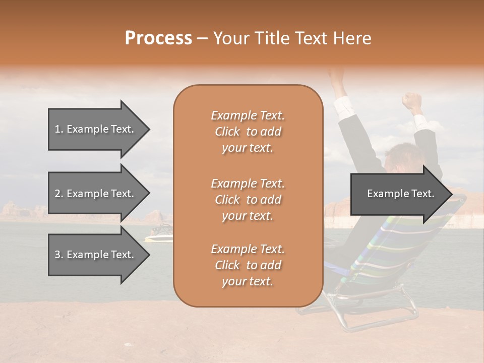 Business Success While Telecommuting PowerPoint Template