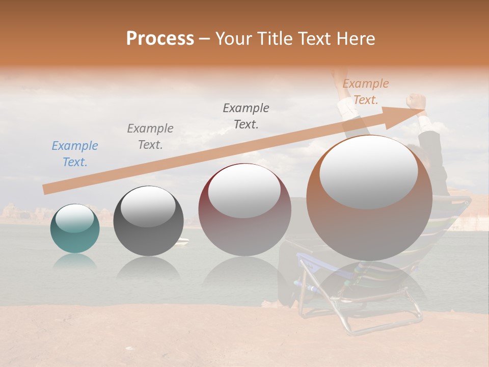 Business Success While Telecommuting PowerPoint Template