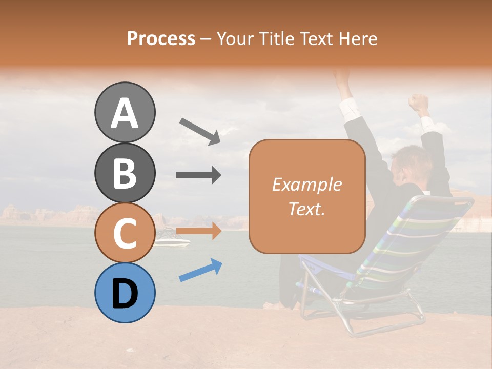 Business Success While Telecommuting PowerPoint Template