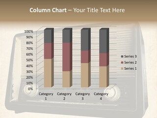 Retro Radio Background PowerPoint Template