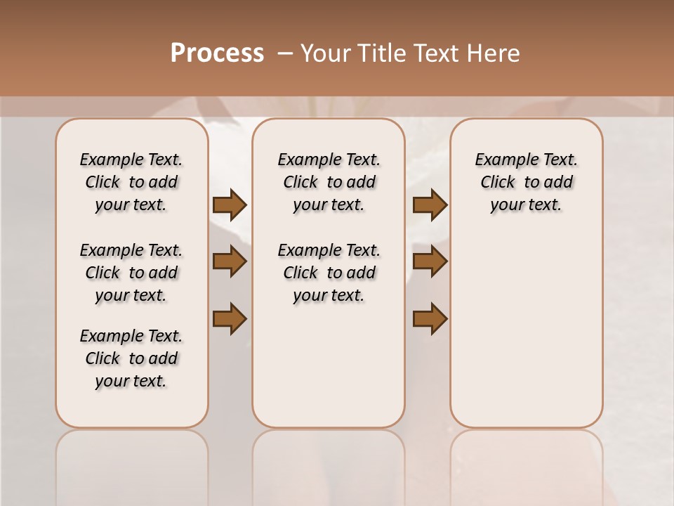 Wet Feet And Madonna Lily PowerPoint Template