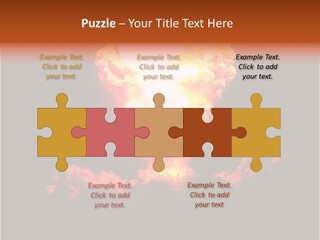 Nuclear Explosion PowerPoint Template