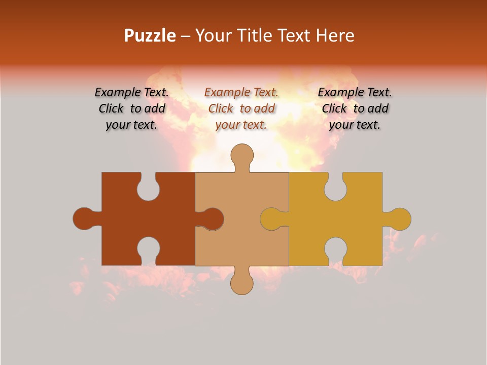 Nuclear Explosion PowerPoint Template