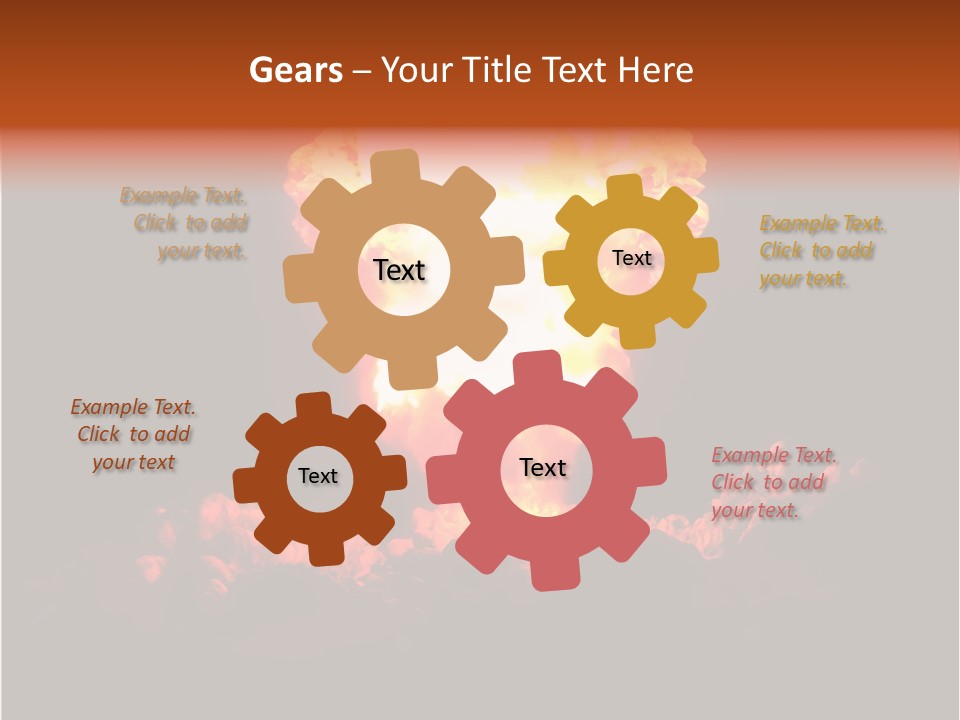 Nuclear Explosion PowerPoint Template