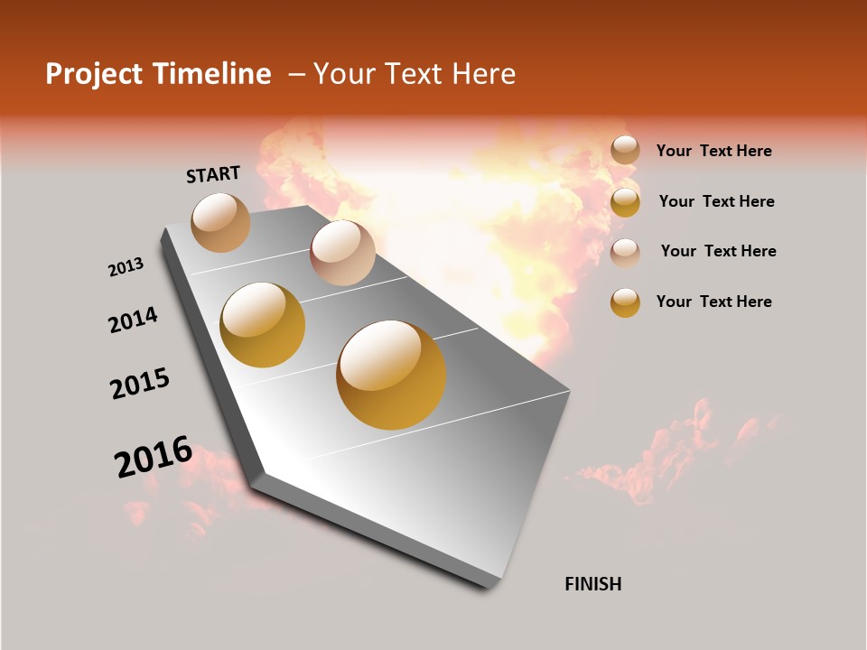 Nuclear Explosion PowerPoint Template