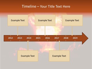 Nuclear Explosion PowerPoint Template