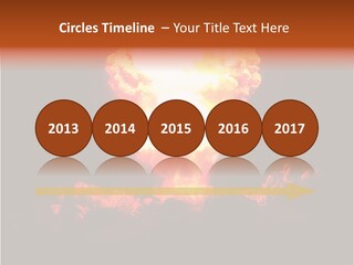 Nuclear Explosion PowerPoint Template