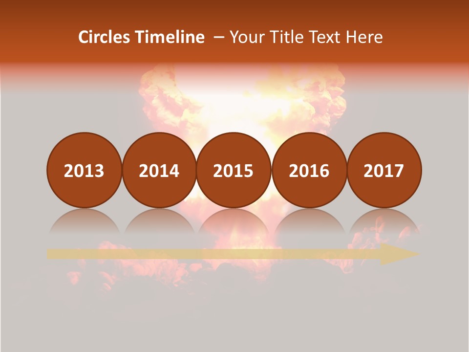 Nuclear Explosion PowerPoint Template