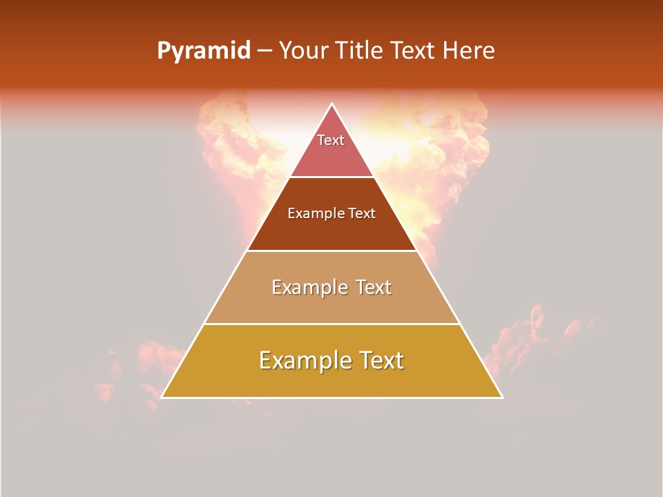 Nuclear Explosion PowerPoint Template