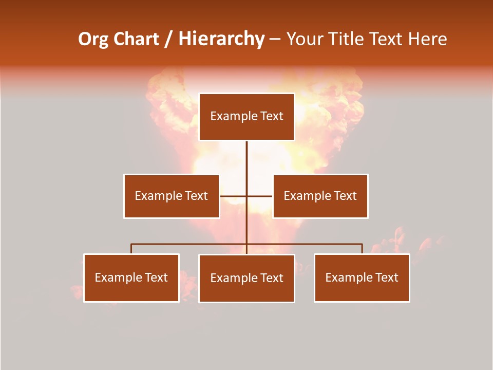 Nuclear Explosion PowerPoint Template