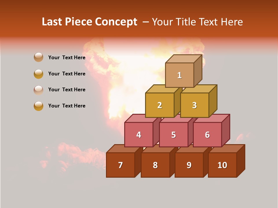 Nuclear Explosion PowerPoint Template