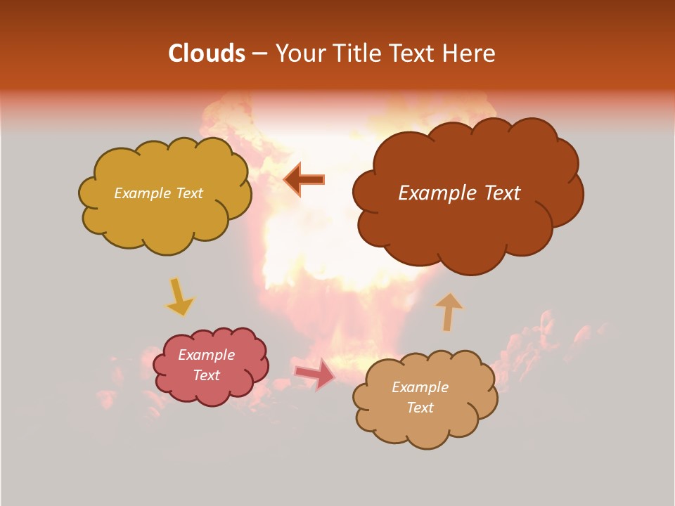 Nuclear Explosion PowerPoint Template