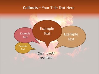 Nuclear Explosion PowerPoint Template