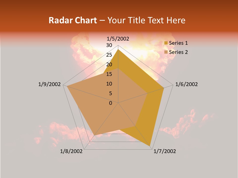 Nuclear Explosion PowerPoint Template