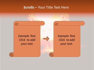 Nuclear Explosion PowerPoint Template