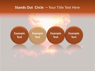 Nuclear Explosion PowerPoint Template