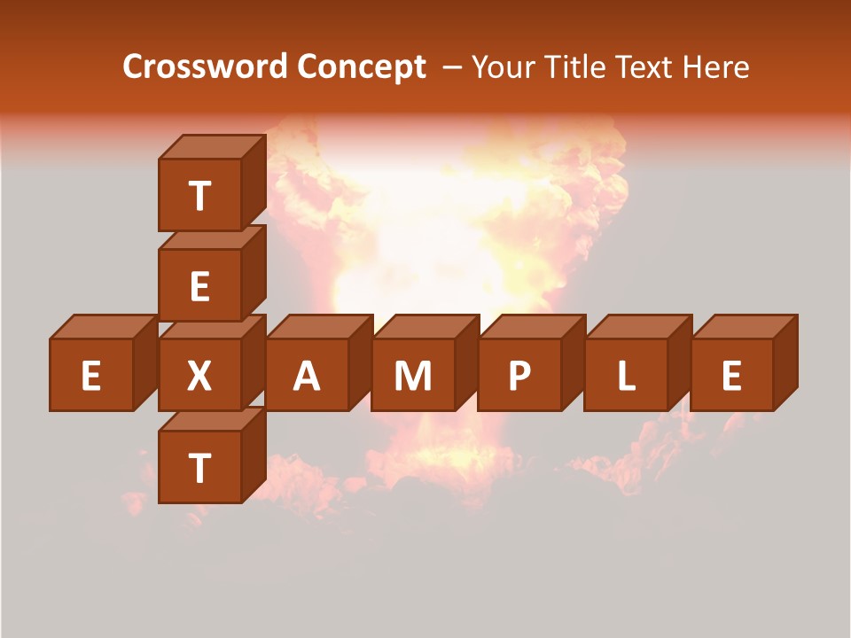 Nuclear Explosion PowerPoint Template