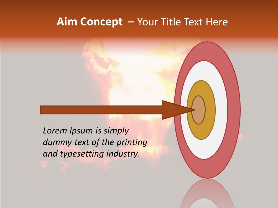 Nuclear Explosion PowerPoint Template