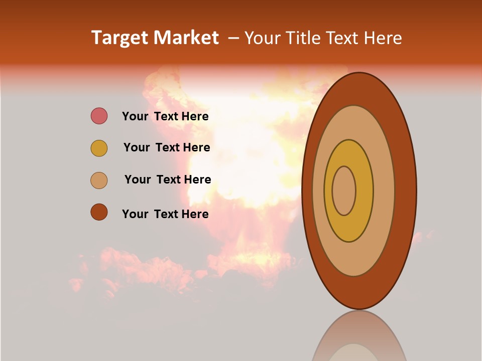 Nuclear Explosion PowerPoint Template