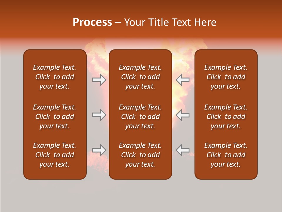 Nuclear Explosion PowerPoint Template
