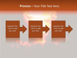 Nuclear Explosion PowerPoint Template