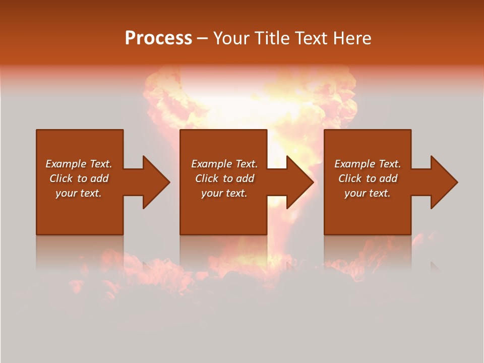 Nuclear Explosion PowerPoint Template