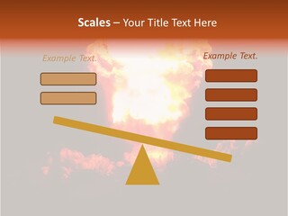 Nuclear Explosion PowerPoint Template