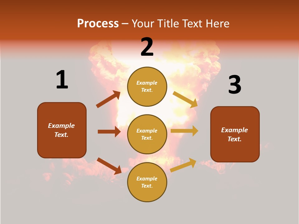 Nuclear Explosion PowerPoint Template