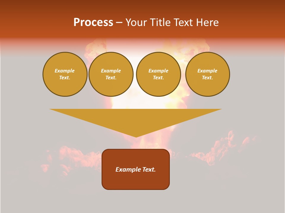 Nuclear Explosion PowerPoint Template