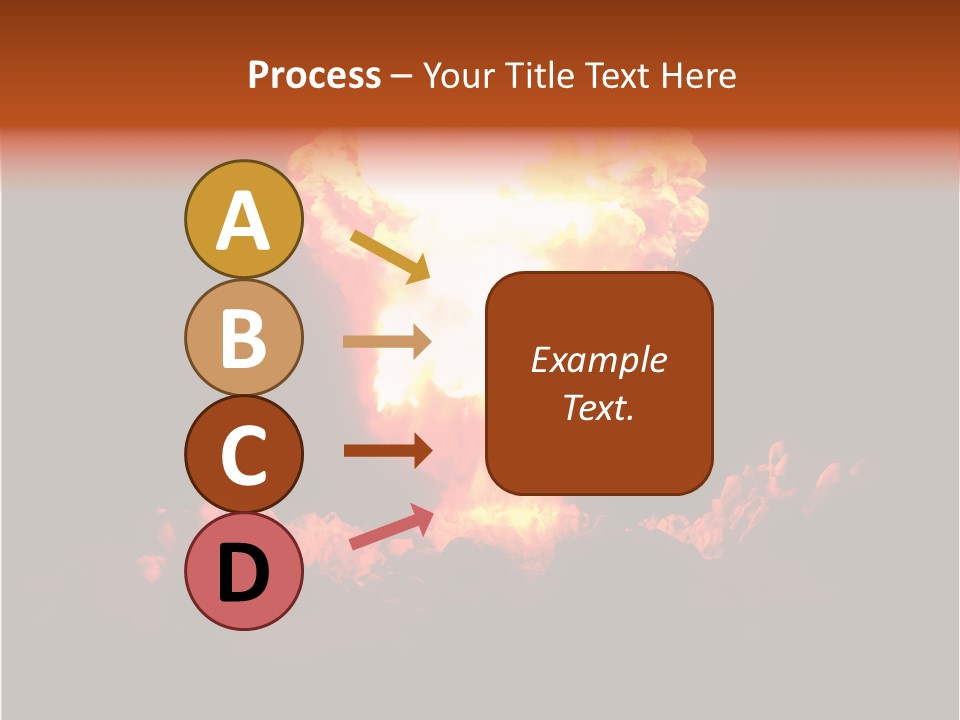 Nuclear Explosion PowerPoint Template