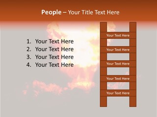 Nuclear Explosion PowerPoint Template