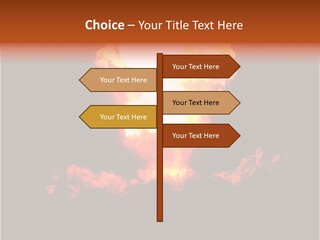 Nuclear Explosion PowerPoint Template
