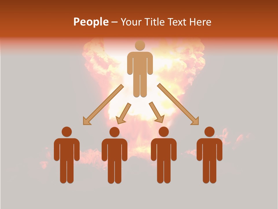 Nuclear Explosion PowerPoint Template