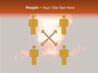 Nuclear Explosion PowerPoint Template