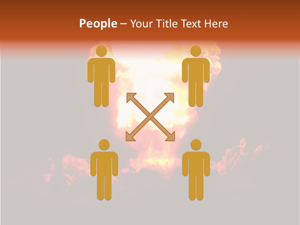 Nuclear Explosion PowerPoint Template