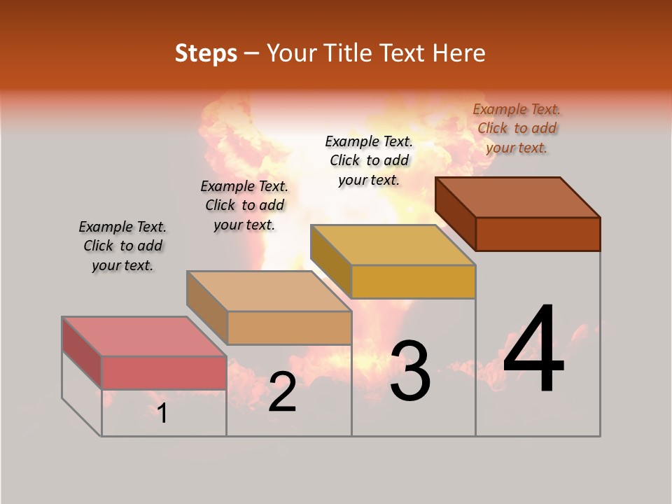 Nuclear Explosion PowerPoint Template