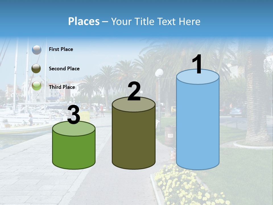 Makarska, Croatia PowerPoint Template