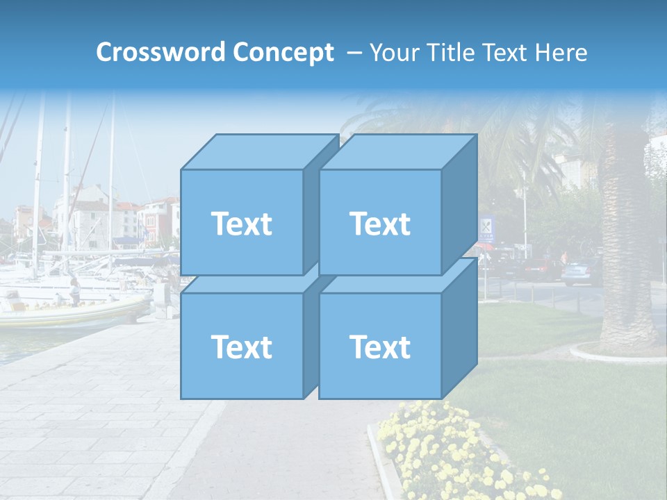 Makarska, Croatia PowerPoint Template