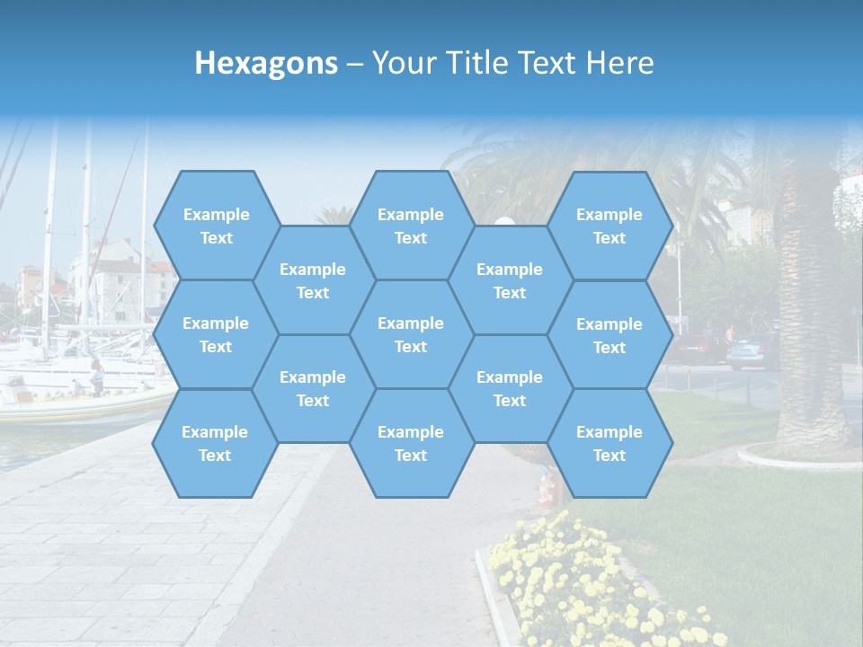 Makarska, Croatia PowerPoint Template