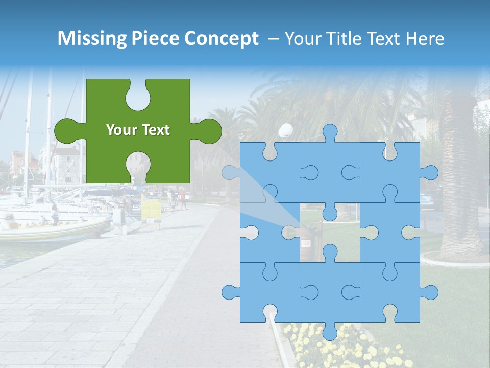 Makarska, Croatia PowerPoint Template