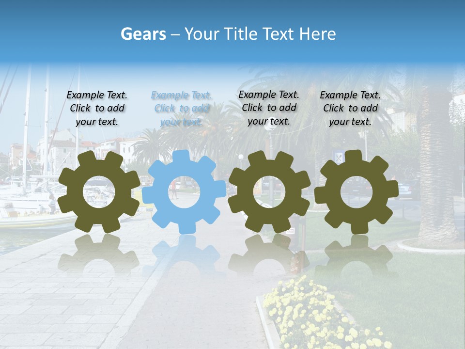 Makarska, Croatia PowerPoint Template