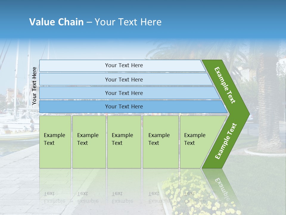 Makarska, Croatia PowerPoint Template