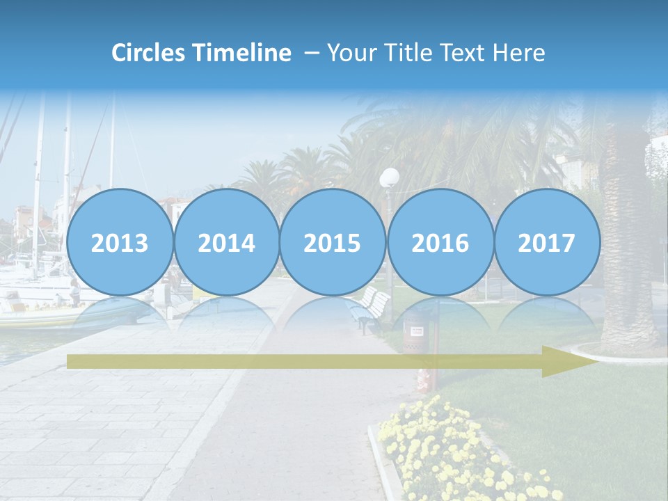 Makarska, Croatia PowerPoint Template